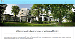 Desktop Screenshot of erweiterte-medizin.de